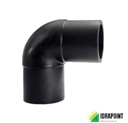 GOMITO A 90° Ø 63 MM PN16 PE100