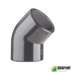 GOMITO 45° PVC INCOLLARE Ø 20 MM