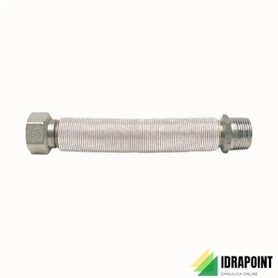FLESSIBILE INOX PER ACQUA ISOLATO M1/2