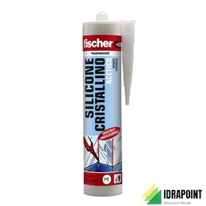 FISCHER SILICONE ACETICO TRASPARENTE CRISTALLINO