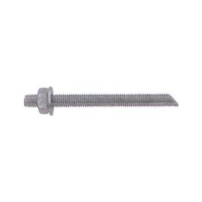 BARRA SMUSSATA FILETTATA CON DADO Ø 12X115 MM CONF. 10 PZ.