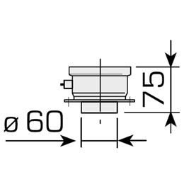 KIT CONDOTTI SEPARATI Ø 80/80 MM DEWI