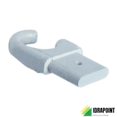 GANCIO VERTICALE PER APPENDIUNO/TRE RADIATORE TESI BIANCO