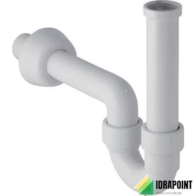 GEBERIT SIFONE PP BIANCO PER LAVABO Ø 40 X 1.1/4