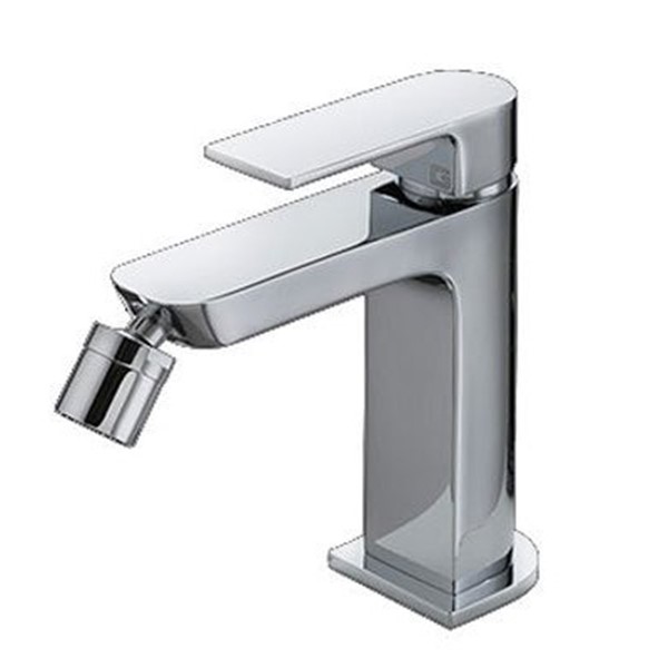 MISCELATORE BIDET 145 MM  CON SALTARELLO - SERIE TEO CROMO