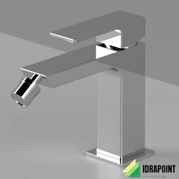 MISCELATORE BIDET 145 MM CON SALTARELLO - SERIE FURO CROMO