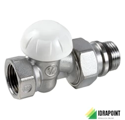 DETENTORE DRITTO CROMATO - ATTACCO FERRO - Ø 3/8