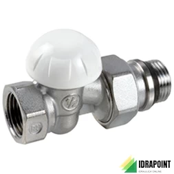 DETENTORE DRITTO CROMATO - ATTACCO FERRO - Ø 3/8