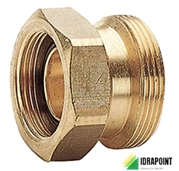 RACCORDO ADATTATORE CROMATO X VALVOLA COLLETTORE - Ø 16X18