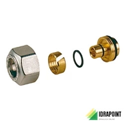 ADATTATORE TUBO MULTISTRATO PEX - Ø 18X(17X2) MM