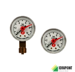 MANOMETRO ATTACCO RADIALE Ø 1/4