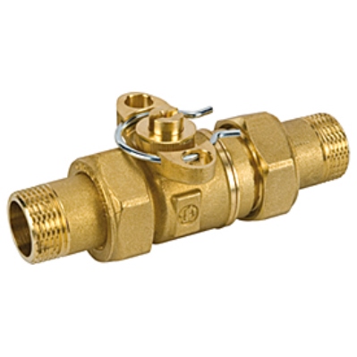 VALVOLA DI ZONA A 2 VIE MOTORIZZABILE CON BOCCHETTONE Ø 3/4