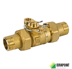 VALVOLA DI ZONA A 2 VIE MOTORIZZABILE CON BOCCHETTONE Ø 3/4