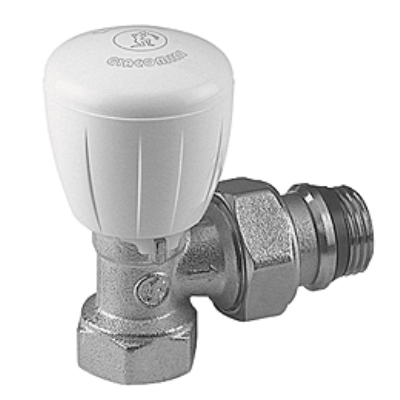 VALVOLA A SQUADRA TERMOSTATIZZABILE X FERRO - Ø 3/8