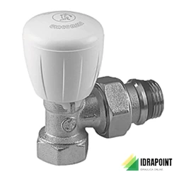 VALVOLA A SQUADRA TERMOSTATIZZABILE X FERRO - Ø 3/8