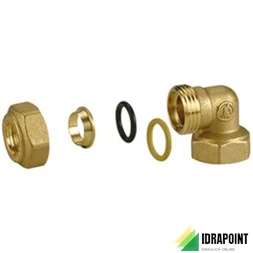 GOMITO MONOCONO/OR Ø 3/8