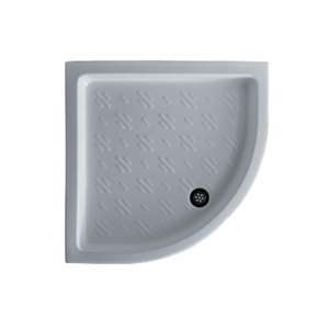 PIATTO DOCCIA 80 CM H=10 CM - AD ANGOLO ROTONDO - VENUS BIAN