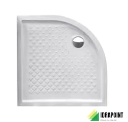 PIATTO DOCCIA AD ANGOLO 80X80 CM H=60 MM