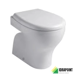 VASO SCARICO UNIVERSALE A PAVIMENTO - SERIE EDEN BIANCO