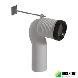 CURVA TECNICA PER SCARICO A PAVIMENTO