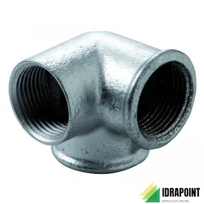 GOMITO A 3 VIE ZINCATO Ø 1.1/4