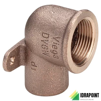 GOMITO BRONZO FILETTATO FEMMINA Ø 1/2