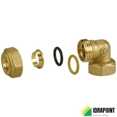 GOMITO MONOCONO/OR Ø 3/8