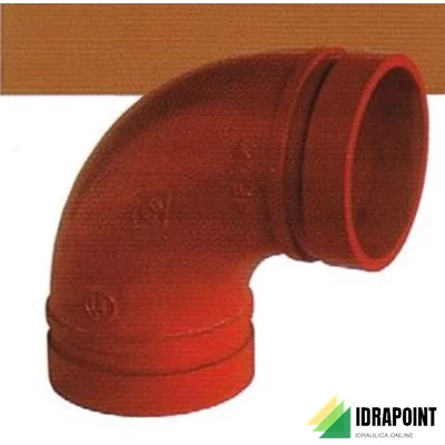 GOMITO SCANALATO A 90° 