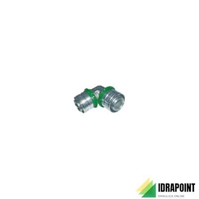 GOMITO UNIPIPE DOPPIO 90° Ø 40X40 MM