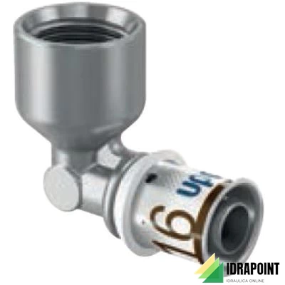 GOMITO UNIPIPE FEMMINA Ø 25X3/4