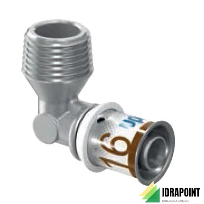 GOMITO UNIPIPE MASCHIO Ø 20X1/2