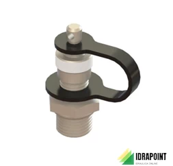 VALVOLA DI PRESA CONTROLLO PRESSIONE OTTONE C/RITEGNO Ø 1/8