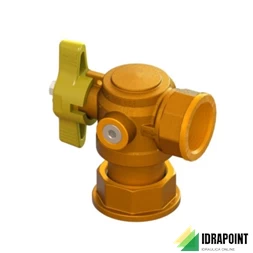 VALVOLA SQUADRA PER GAS Ø 3/4