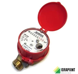 CONTATORE ACQUA CALDA FINO 90° Ø 1/2