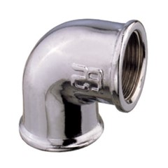 GOMITO OTTONE CROMATO FF Ø 3/8