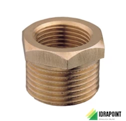 RIDUZIONE IN OTTONE GIALLO Ø 3/8