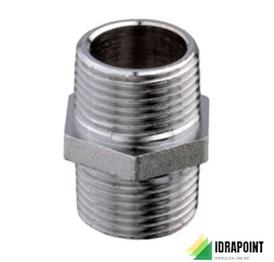 NIPLES OTTONE CROMATO Ø 3/8