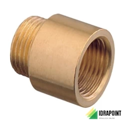 PROLUNGA IN OTTONE GIALLO Ø 3/4