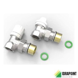 KIT IDRAULICO 2 VIE MOTORIZZABILE PER RADIANTORE NEMO