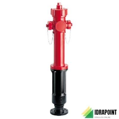IDRANTE SOPRASUOLO AD DN70 2 VIE UNI 70 - H. 1280 MM