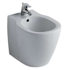 BIDET FILO PARETE CM 48 - SERIE CONNECT SPACE BIANCO EUROPEO