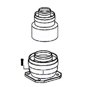 KIT TRONCHETTO FLANGIATO PER CALDAIA A CONDENSAZIONE