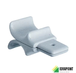 GANCIO ORIZZONTALE PER APPENDIUNO/TRE PER NOVO BIANCO