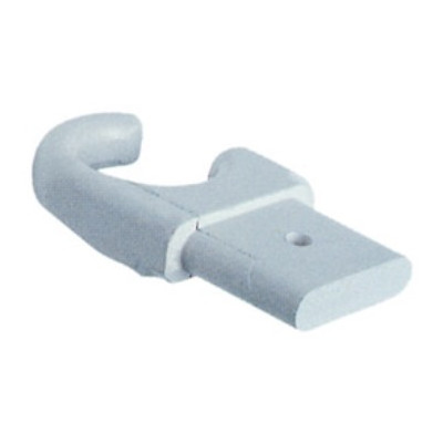 GANCIO VERTICALE PER APPENDIUNO/TRE RADIATORE TESI BIANCO