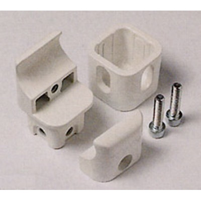 ATTACCO CHELA A PARETE 4 CM BIANCO PER TESI NOVO SINTESI