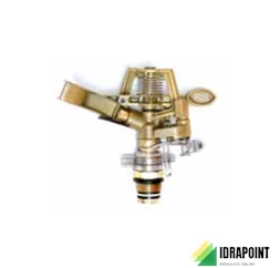 IRRIGATORE A BATTENTE IN OTTONE GITTATA 12 M Ø 1/2''M