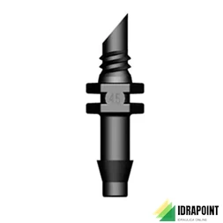 RACCORDO FILETTO/INNESTO TUBO PE Ø 16 MM / MICROTUBO 4,5 MM