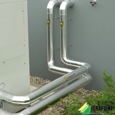 ISOLANTE AL CLAD RIVESTITO ALLUMINIO Ø 19X54 MM