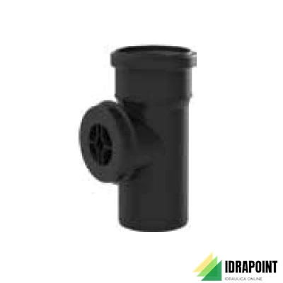 ISPEZIONE CON TAPPO FILETTATO BLACKFIRE Ø 160 MM