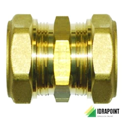 RACCORDO DRITTO A DOPPIO INNESTO DN16XDN16 F TWIN SOLAR
